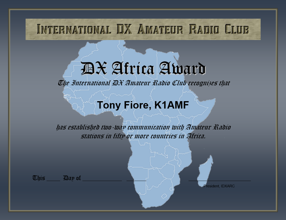 DX Africa Award